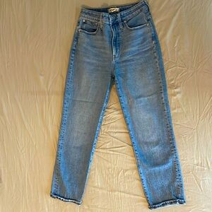 Madewell Curvy The Perfect Vintage Jean High Waist Medium Wash 27